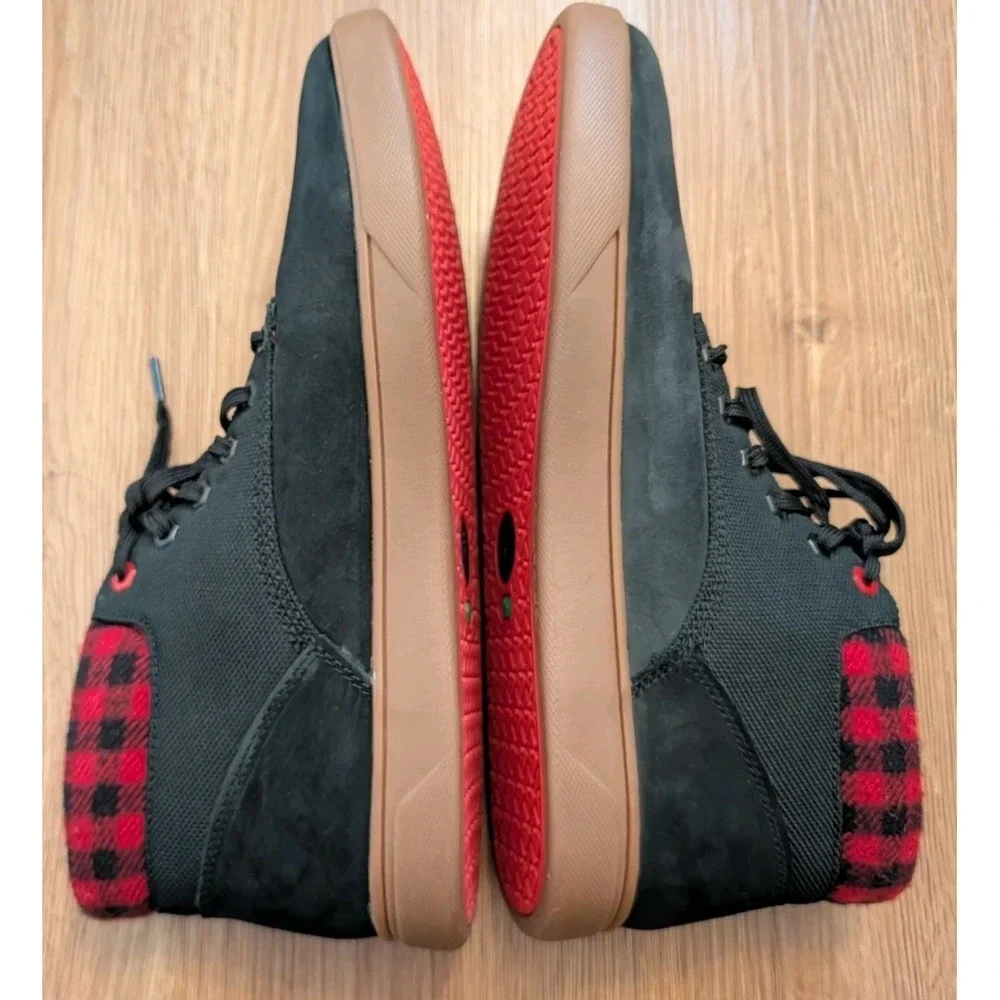 Timberland Groveton Orthopedic Men's Chukka Boots Size‎ 11.5 Black & Red Check